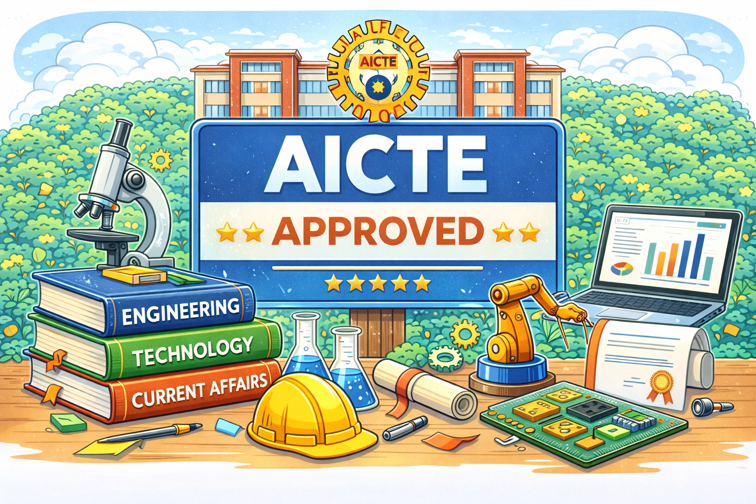 AICTE Approves 50 New Engineering Colleges in India