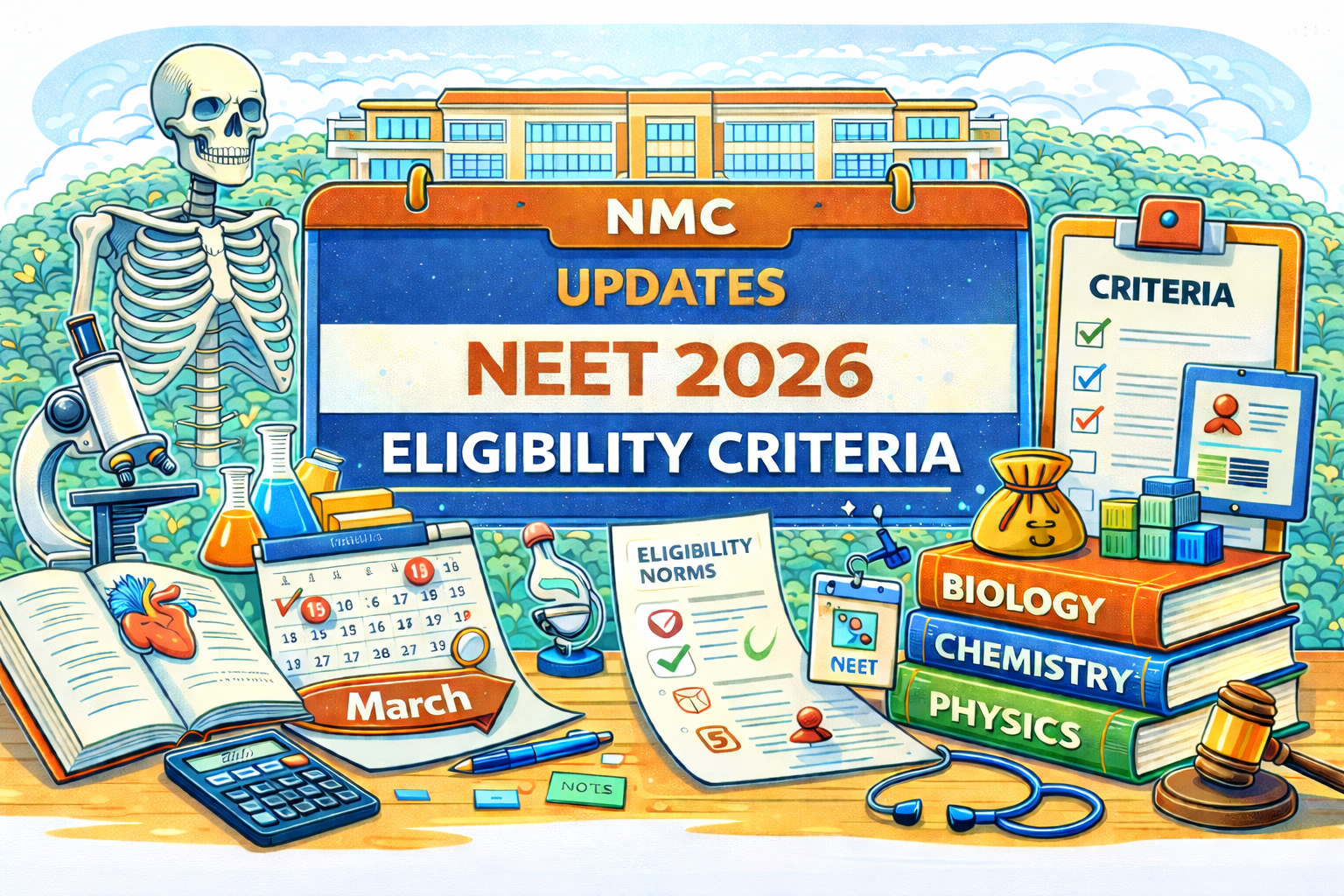 NMC Updates NEET 2026 Eligibility Criteria